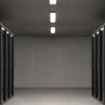 Big Data - Black Server Racks on a Room